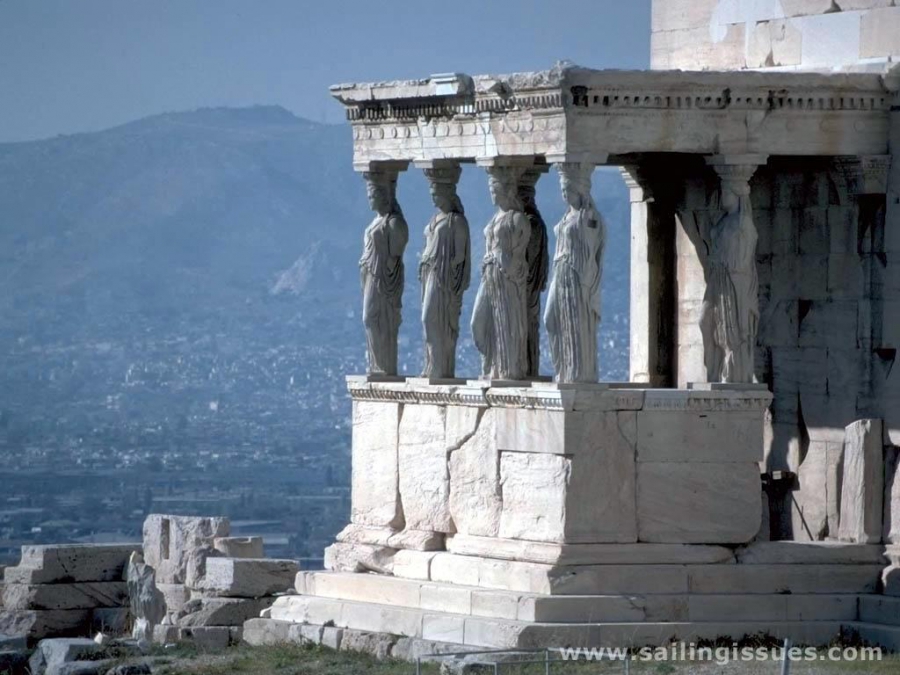Между небом и землёй... Созерцая город сверху:  Акрополь и Музей Акрополя